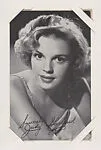 Judy Garland from Movie Stars Exhibit Cards series (W401) — Unknown