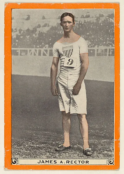 James Alcom Rector, from for the World's Champion Athletes series (T230) — Pan Handle Scrap Company