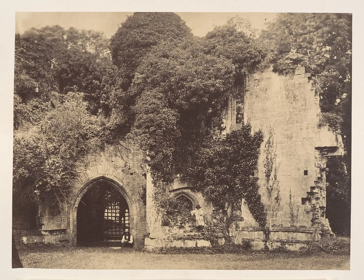 Old Gateway, Raglan Castle, Monmouthshire — J. Holden