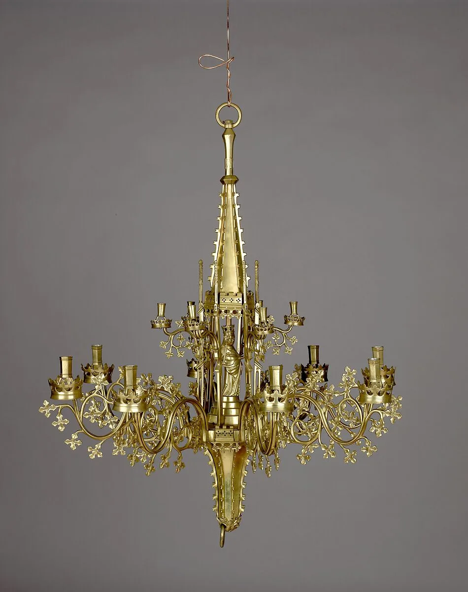 Chandelier with tabernacle (Kapellenkrone) — Unknown