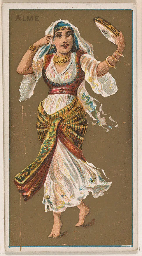 Alme, from National Dances (N225, Type 1) issued by Kinney Bros. — Kinney Brothers Tobacco Company