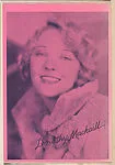 Dorothy Mackaill from Wild Colors Autographed Strip Cards (W623) — Unknown
