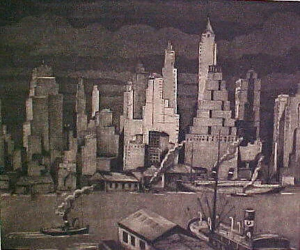 New York Waterfront, No. 2