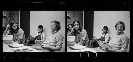 [7 Views of Students in Classroom, Yale University, New Haven, Connecticut]