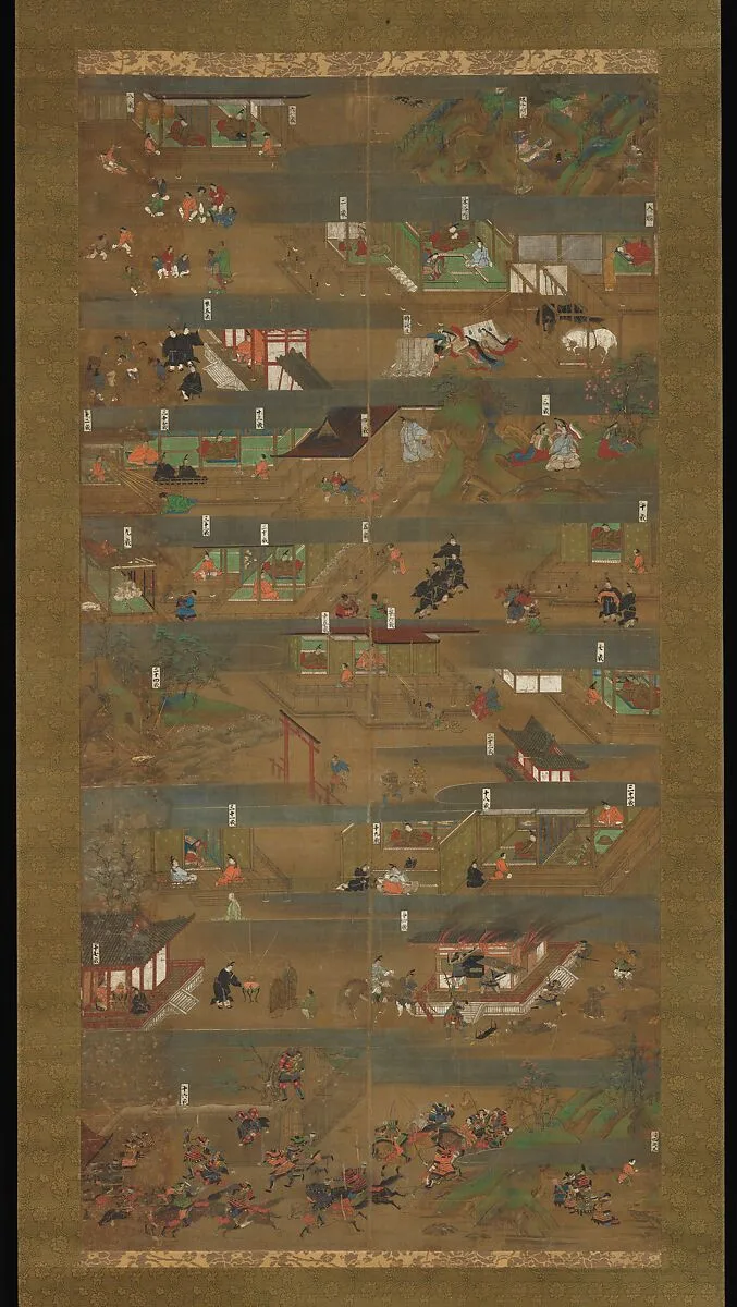 聖徳太子絵伝図|Illustrated Biography of Prince Shōtoku (Shōtoku Taishi e-den) — Unknown