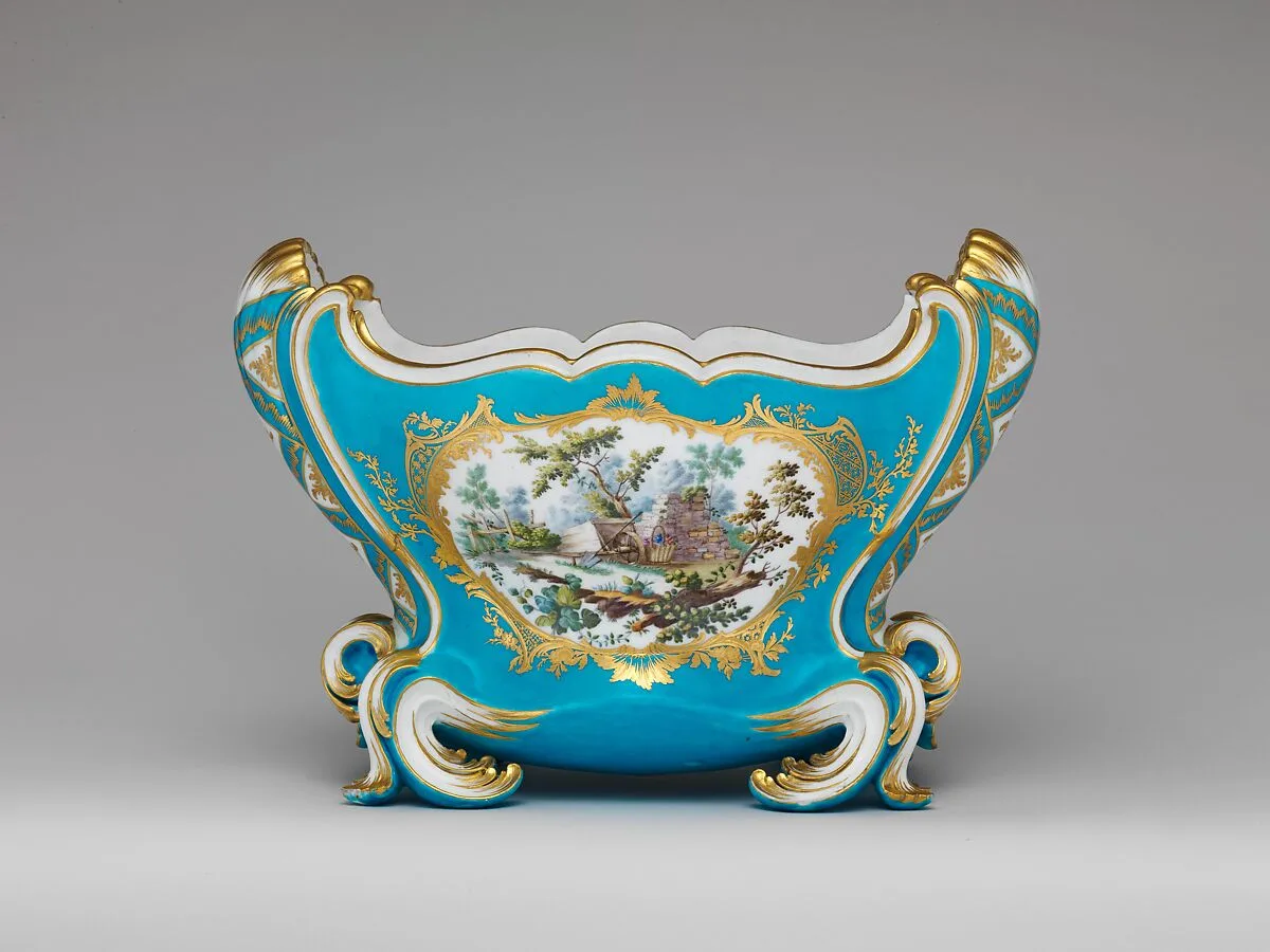 Flower vase (cuvette Mahon) — Sèvres Manufactory|Jean-Claude Duplessis