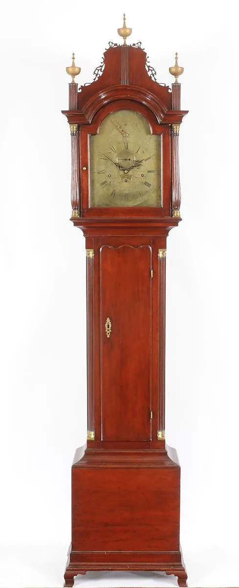 Eight-Day Tall Case Clock with Musical Movement — Eliphalet Chapin|Daniel Burnap|Simeon Loomis