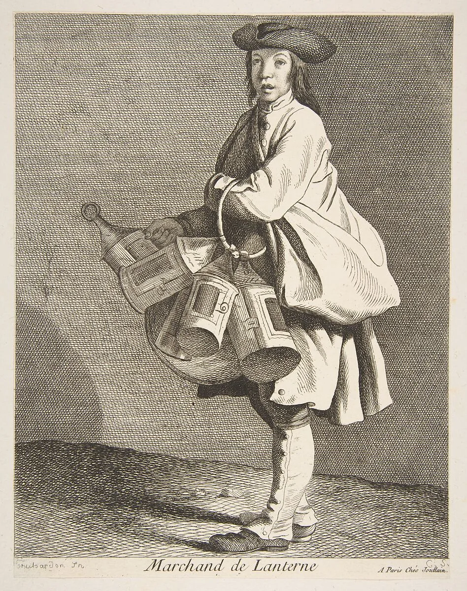 Lantern Seller — François Joullain|Anne Claude Philippe de Tubières, comte de Caylus|Edme Bouchardon