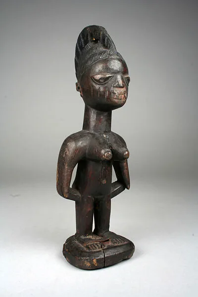 Twin Figure: Female (Ibeji) — Unknown