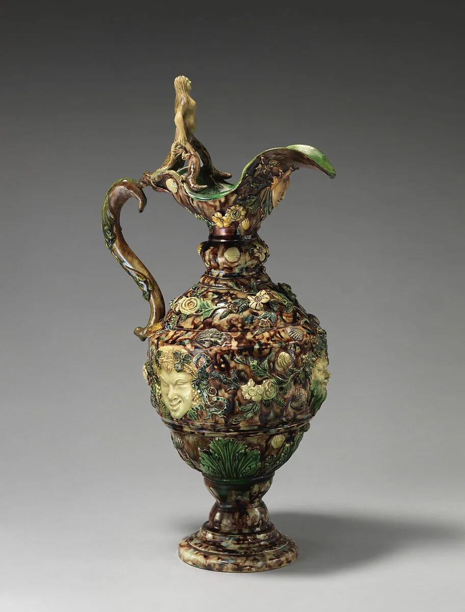Ewer with female figure — Joseph Landais