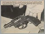 LOS ANGELES. This .22 Caliber Revolver was used in the shooting of Senator Robert F. Kennedy early 6/5 when a Jordanian Immigrant, Sirhan Bishara Sirhan, 24, fired eight of its nine bullets at the Senator two of which struck home. Kennedy remains in critical condition after nearly four hours of brain surgery