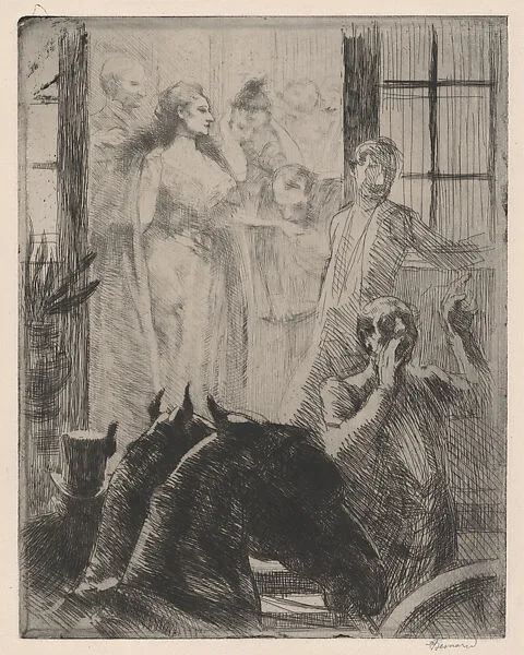 The Socialite Victory or The Worldy Triumph — Paul-Albert Besnard