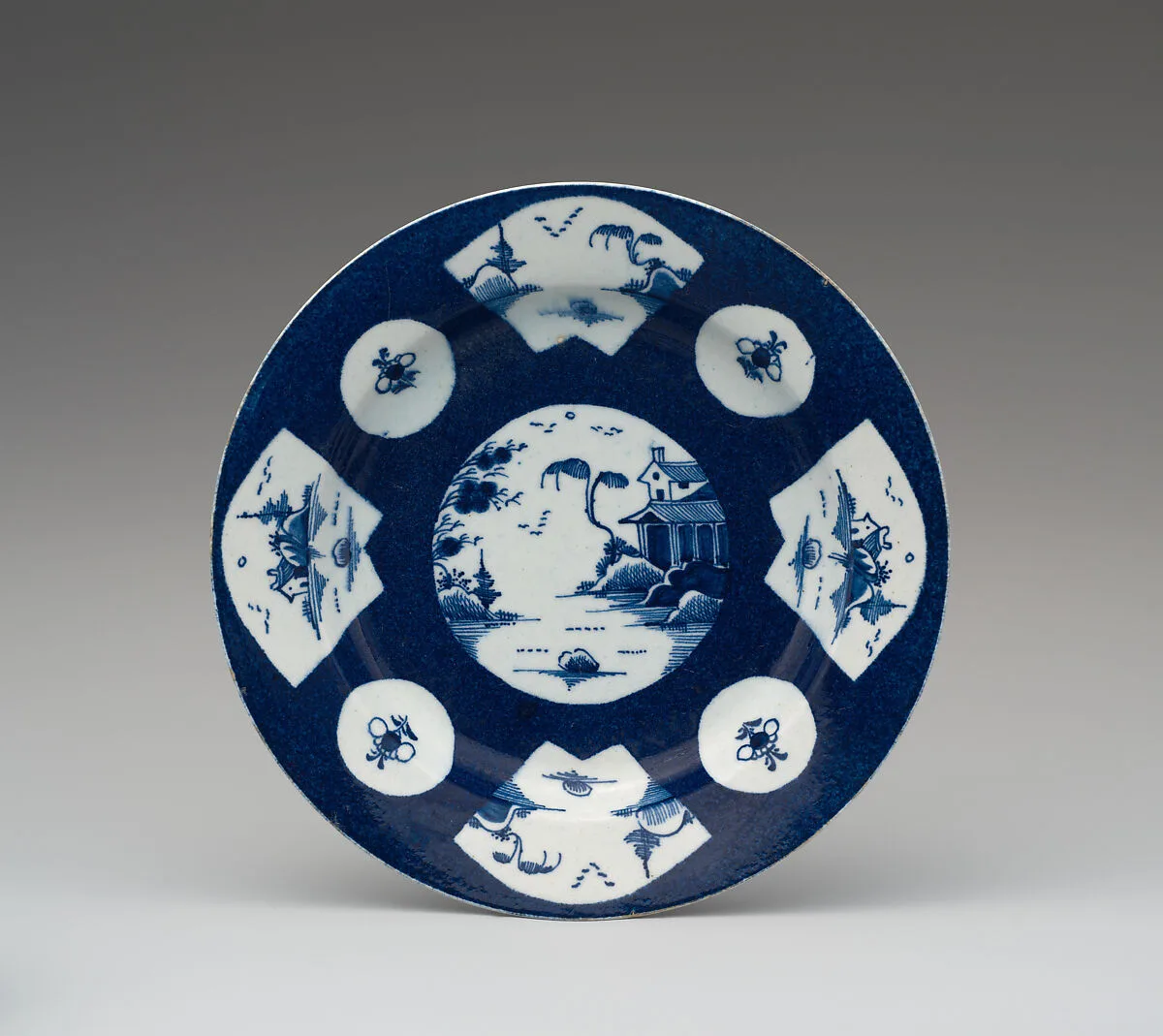 Plate — Bow Porcelain Factory