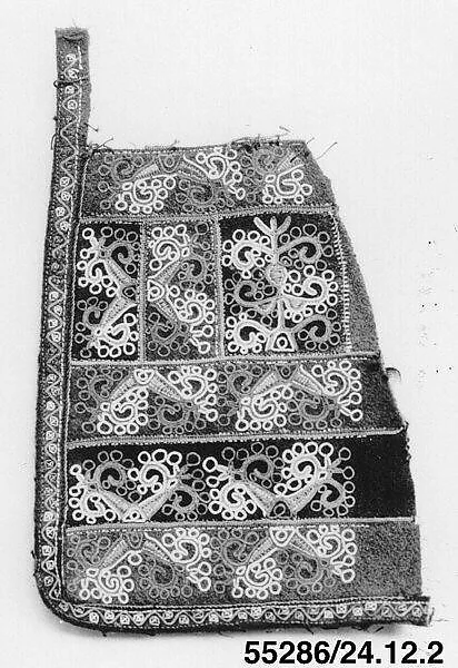 Portion of a pocket — Unknown