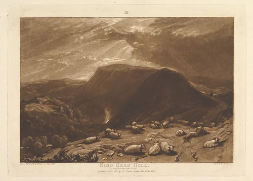 Hind Head Hill, On the Portsmouth Road (Liber Studiorum, part V, plate 25)