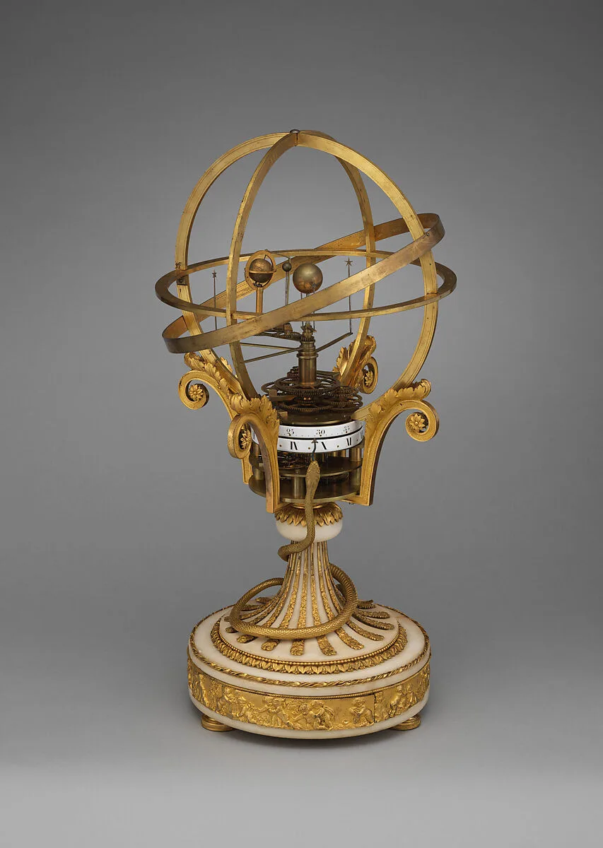 Orrery clock — Louis Thouverez