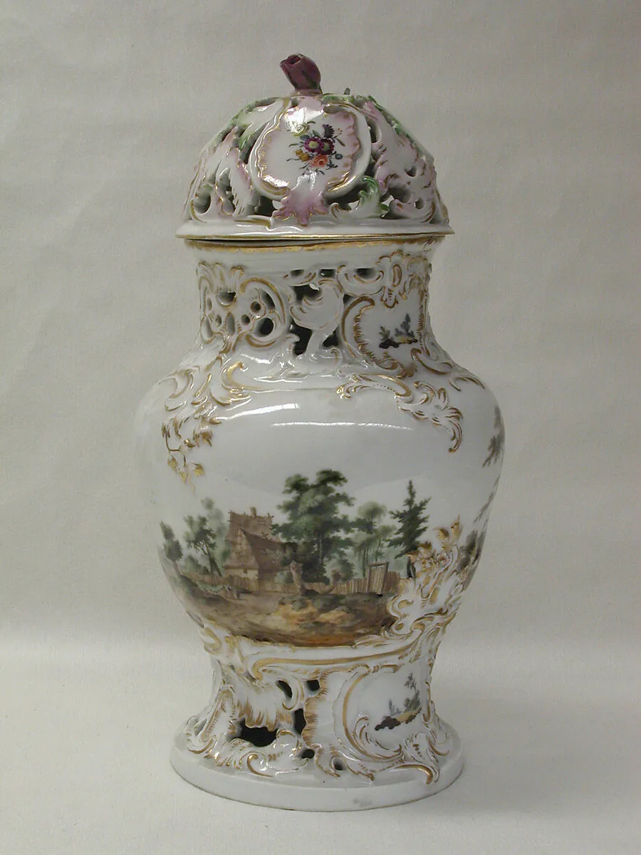 Potpourri vase — Fürstenberg Porcelain Manufactory
