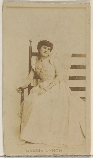 Bessie Lynch, from the Actors and Actresses series (N45, Type 8) for Virginia Brights Cigarettes