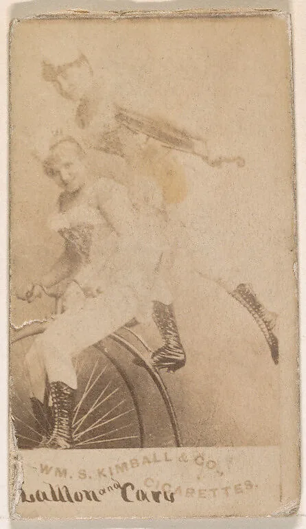 La Mon and Cary, from the Actresses series (N203) issued by Wm. S. Kimball & Co. — William S. Kimball & Company
