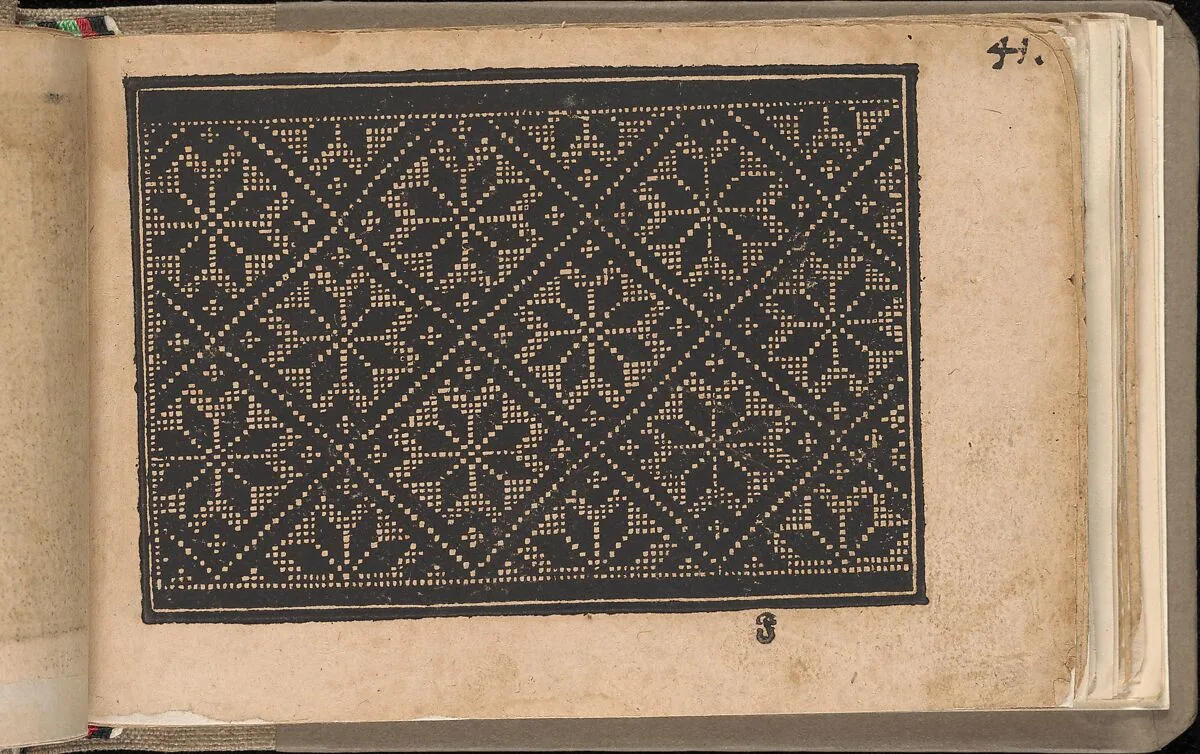 Schön newes Modelbuch (Page 41r) — Sigismundus Latomus