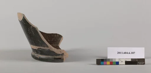 Terracotta fragment of a skyphos (deep drinking cup)