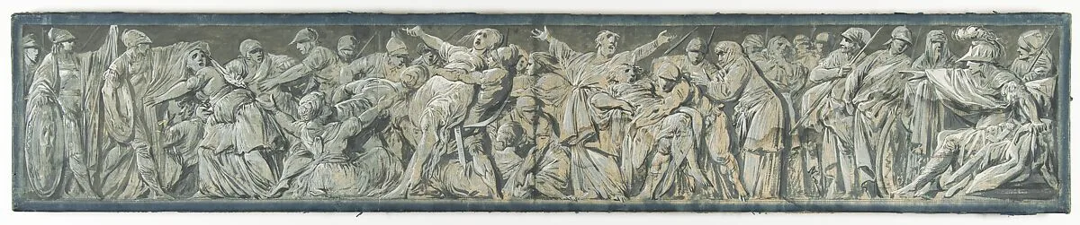 The Rape of the Sabines — Jacques Gamelin
