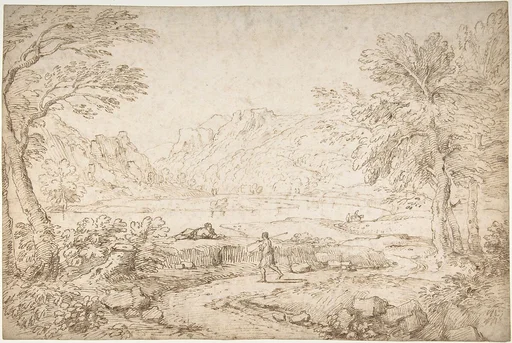 River Landscape near Narni