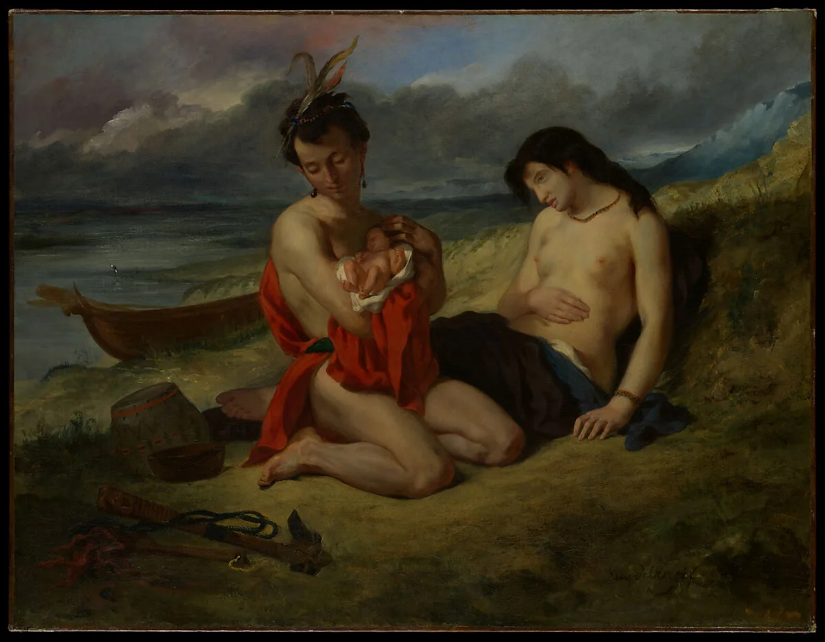The Natchez — Eugène Delacroix