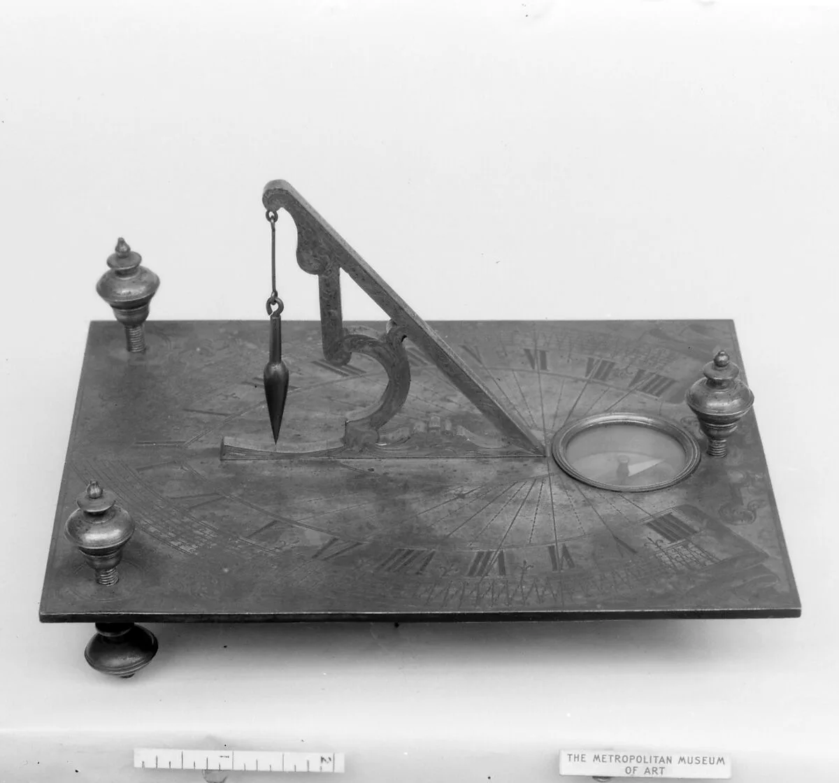 Portable compass dial — Johann Klocksperger
