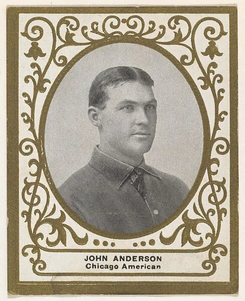 John Anderson, Chicago, American League, from the Baseball Players (Ramlys) series (T204) issued by the Mentor Company to promote Ramly and T.T.T. Turkish Cigarettes — Carl Homer Studios, Boston|Mentor Company, Boston