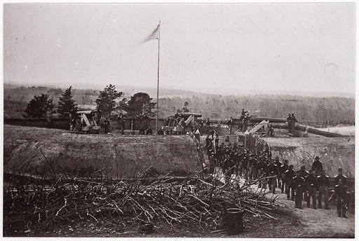 [Fort Slemmer Company and 2nd Pennsylvania Artillery, Fort Slemmer, Washington, D.C.]