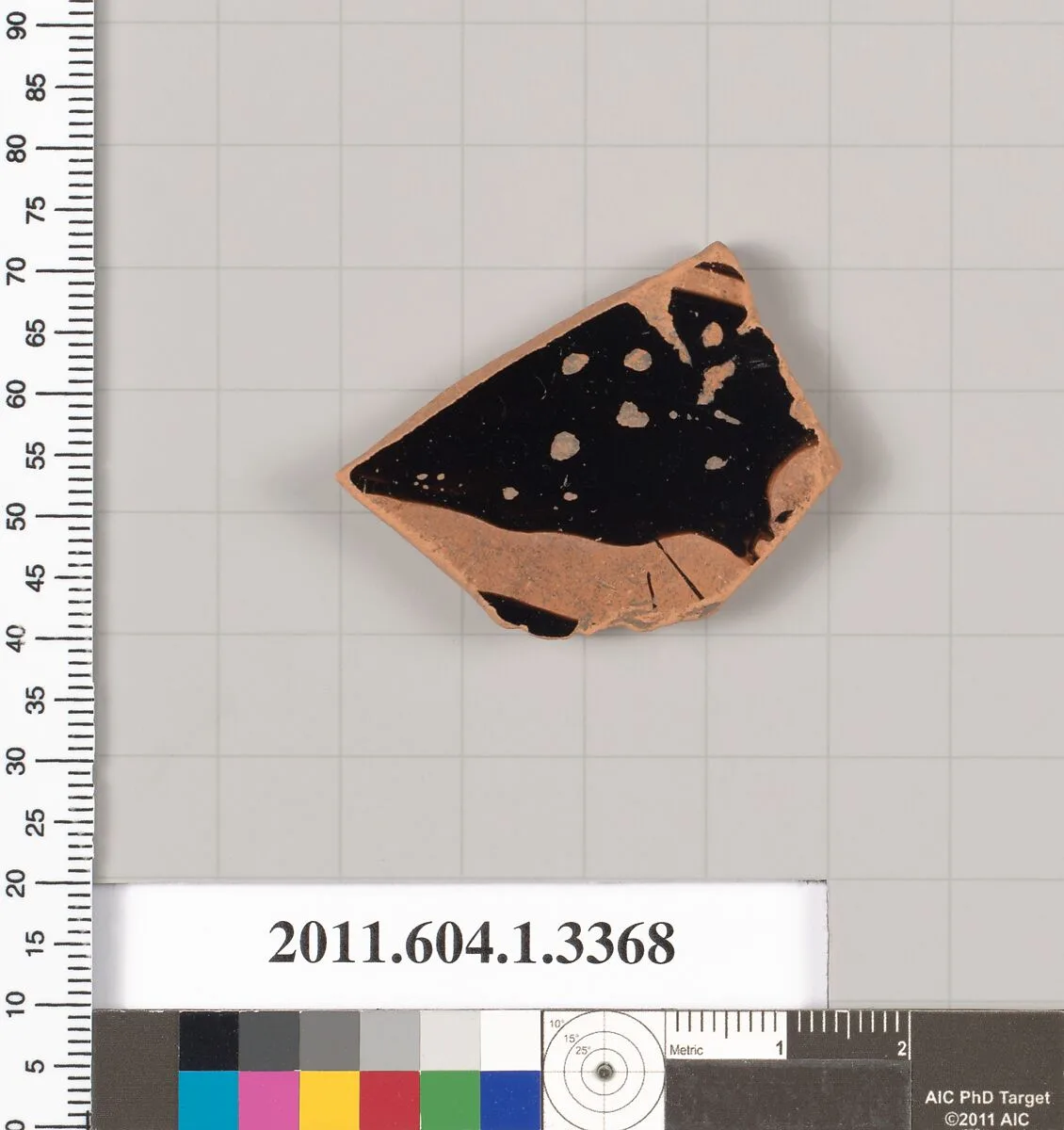 Terracotta fragment of a kylix (drinking cup) — Unknown