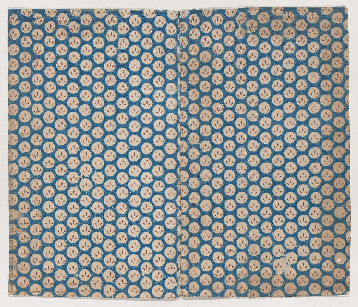 Book cover with overall pattern of three lines within circles — Anonymous