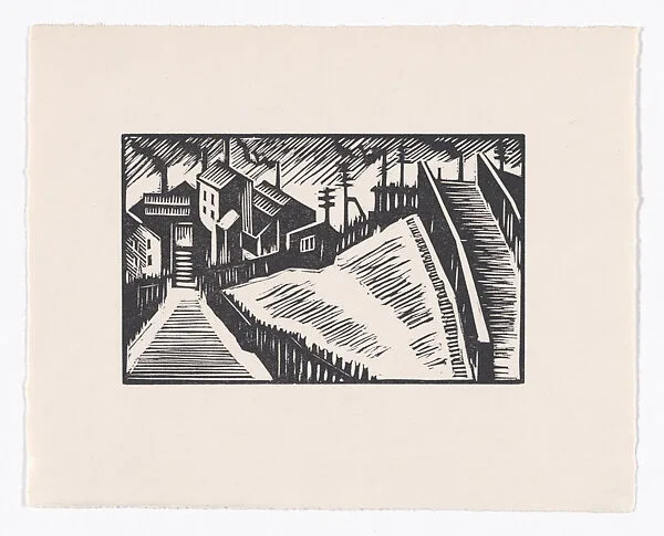 Landscape West Riding — Edward Alexander Wadsworth
