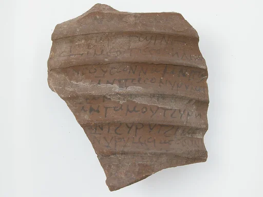 Ostrakon with a Letter from Kos to Elias