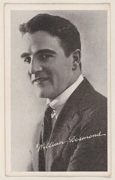 William Desmond from Kromo Gravure "Leading Moving Picture Stars" (W623) — Kromo Gravure Photo Company, Detroit, Michigan