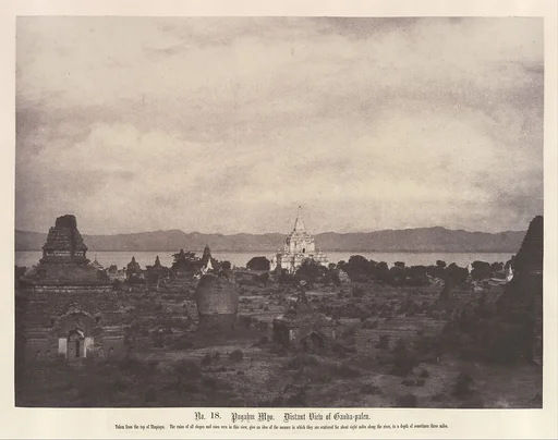 Pugahm Myo: Distant View of Gauda-palen Pagoda