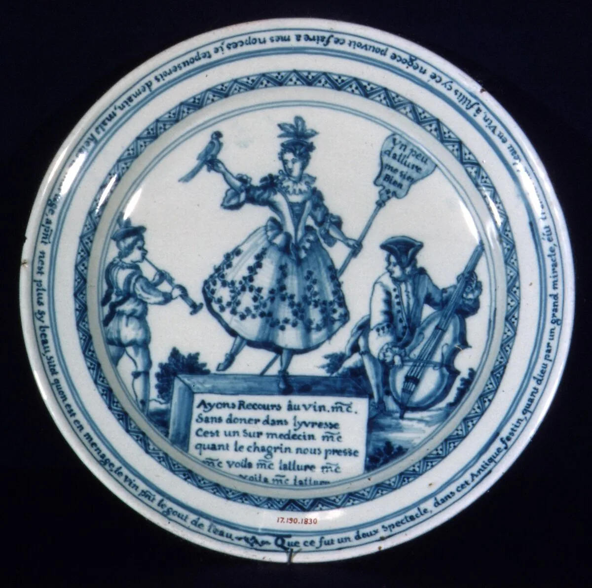 Plate — Laurent Cars|Nicholas Lancret