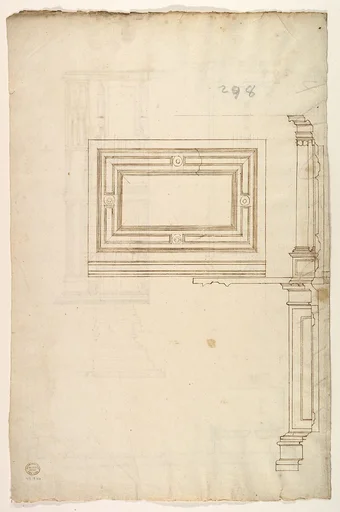 Court Cupboard (side elevation)