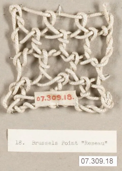Example of lace stitch — Unknown