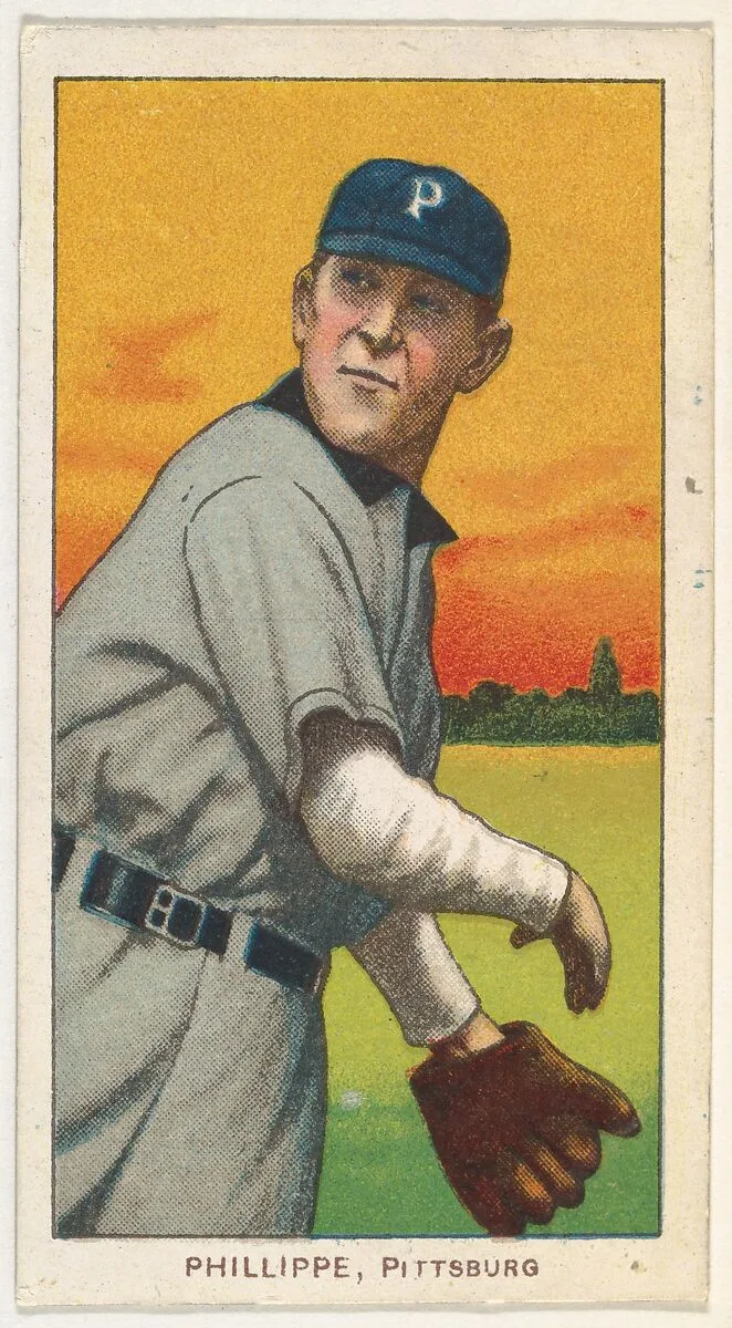 Phillippe, Pittsburgh, National League, from the White Border series (T206) for the American Tobacco Company — American Tobacco Company