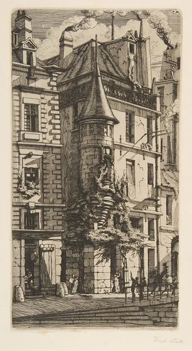 House with a Turret, rue de la Tixéranderie, Paris