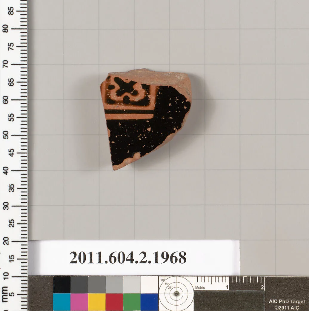 Terracotta fragment of a krater (bowl for mixing wine and water)? — Unknown