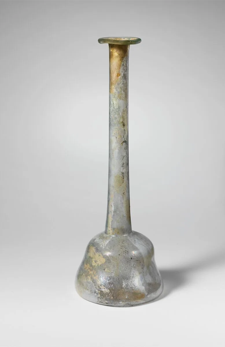Glass perfume bottle — Unknown