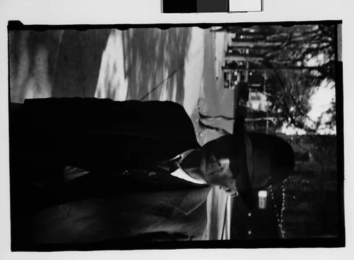 [Elderly Man on Street, Savannah, Georgia]