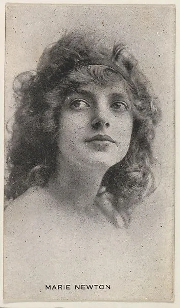 Marie Newton, from the Black and White Movie Stars series (D1), issued by the E. H. Koester Baking Company — E. H. Koester Baking Company, Baltimore
