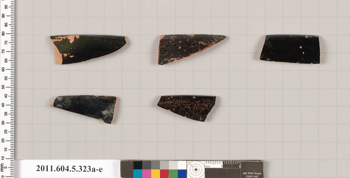 Terracotta rim fragments of kylikes (drinking cups) — Unknown