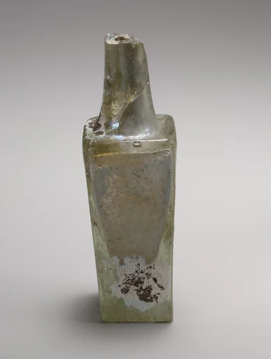 Glass 'Mercury' bottle