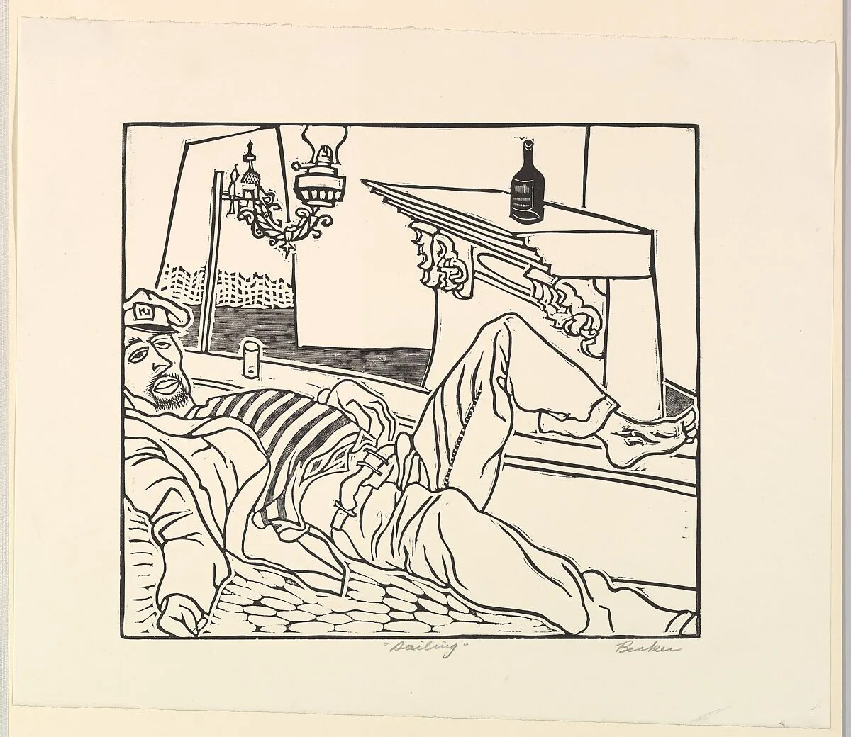 Sailing — Fred Becker|WPA