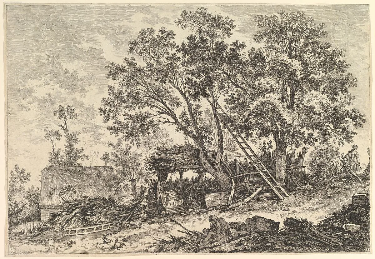 IIe. Vue de Fronville (2nd View of Fronville) — François Boucher|William Wynne Ryland